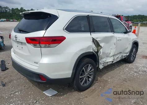 2019 Toyota Highlander Xle from USA, damaged, VIN 5TDKZRFH2KS367207